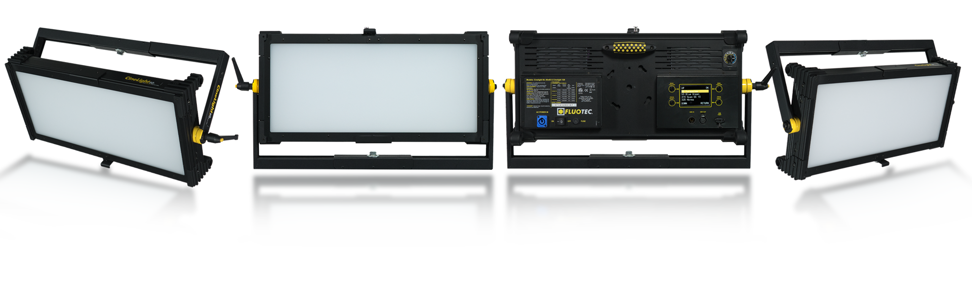 CineLight Color 100, 2x1 RGBWW LED Panel - profiles