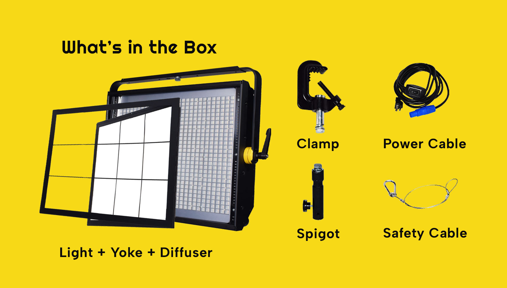 Studio LED 650 HP Tunable DMX BiColor LED Panel In The Box